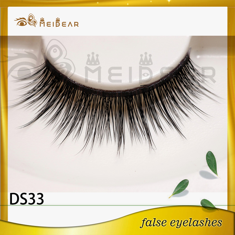 Manufacturer supply custom package 3d silk lashes 